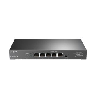 TP-Link TL-SG105PP-M2 łącza sieciowe Nie zarządzany Gigabit Ethernet (10/100/1000) Obsługa PoE Czarny TP-LINK