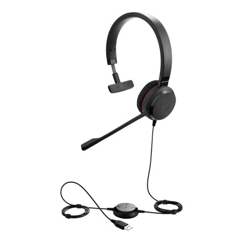 Zestaw słuchawkowy Jabra Evolve 30 II Przewodowa Opaska na głowę Biuro/centrum telefoniczne Czarny Jabra