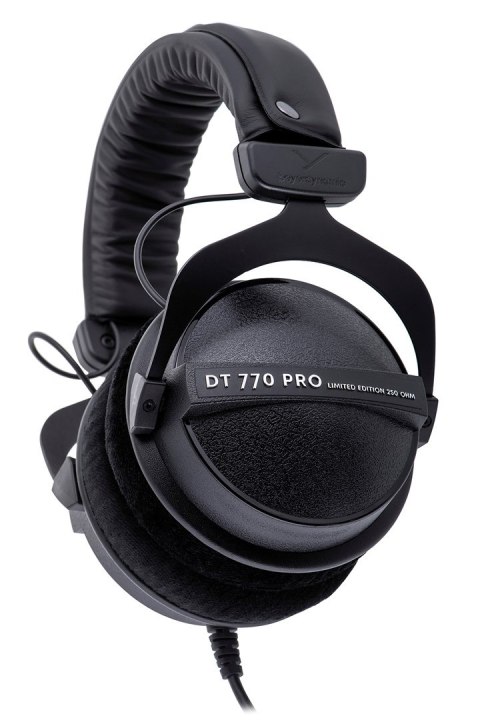 Beyerdynamic DT 770 PRO 250 OHM BLACK LIMITED EDITION - Słuchawki studyjne zamknięte Beyerdynamic