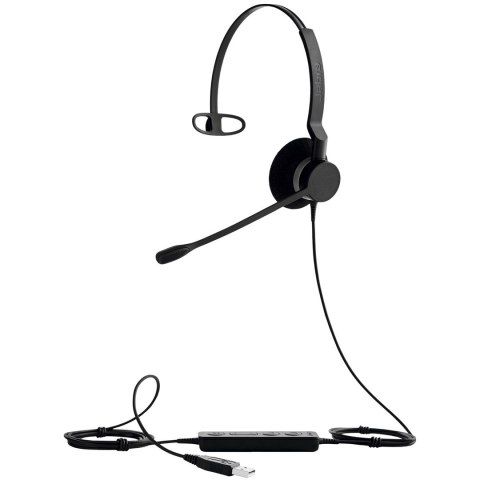 Jabra 2393-829-109 słuchawki/zestaw słuchawkowy Przewodowa Opaska na głowę Biuro/centrum telefoniczne USB Typu-A Czarny Jabra