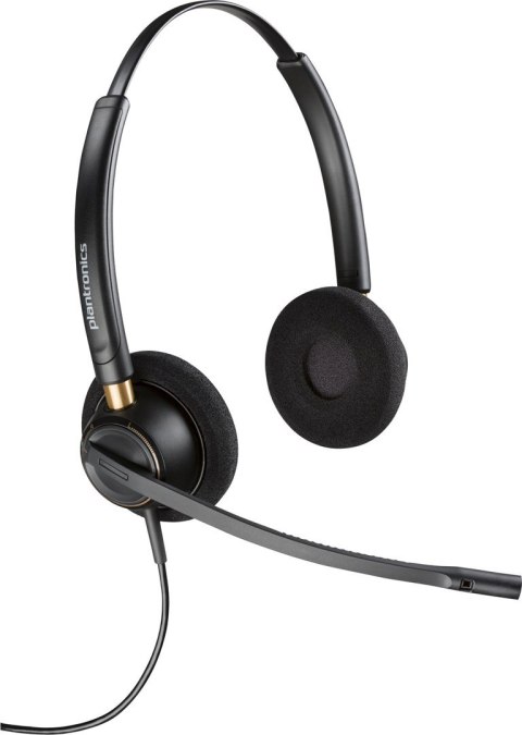 POLY Obuuszny zestaw słuchawkowy EncorePro 520 + Quick Disconnect POLY