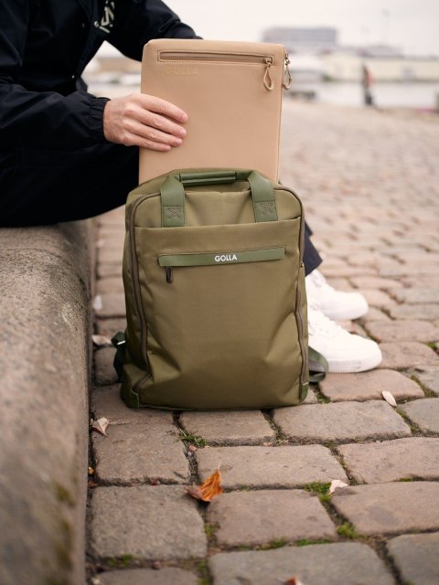 Plecak Golla Orion 15,6 cala, 13 litrów, kolor Zielony (76437) GOLLA