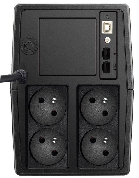 PowerWalker VI 1000 SCL FR Technologia line-interactive 1 kVA 600 W 4 x gniazdo sieciowe POWER WALKER