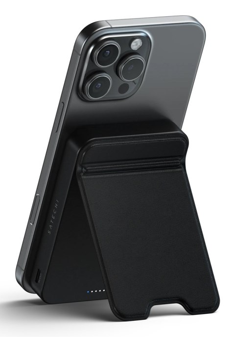 Powerbank Satechi OntheGo Powerbank 10K - magnetyczny powerbank z podstawką 10k mAh kompatybilny z MagSafe i Qi2 (black) No name