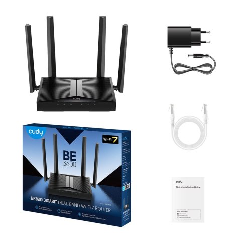 Router CUDY WR3600 BE3600 Gigabit Wi-Fi 7 CUDY