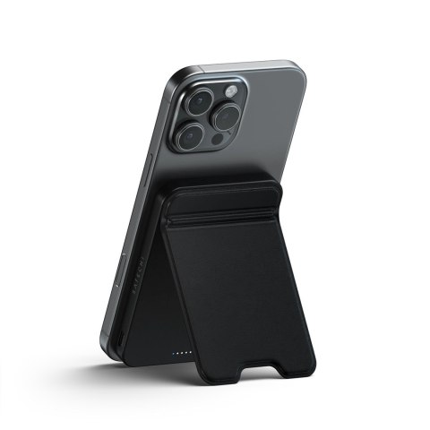 Satechi OntheGo Powerbank 5K - magnetyczny powerbank z podstawką 5k mAh kompatybilny z MagSafe i Qi2 (black) No name