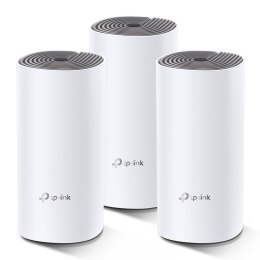 TP-Link Deco E4 (3-pack) Dual-band (2.4 GHz/5 GHz) Wi-Fi 5 (802.11ac) Biały, Szary 2 Wewnętrzne TP-LINK
