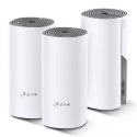 TP-Link Deco E4 (3-pack) Dual-band (2.4 GHz/5 GHz) Wi-Fi 5 (802.11ac) Biały, Szary 2 Wewnętrzne TP-LINK