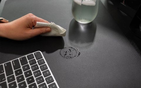 Twelve South DeskPad vegan leather - podkładka na biurko ze skóry wegańskiej (black) No name