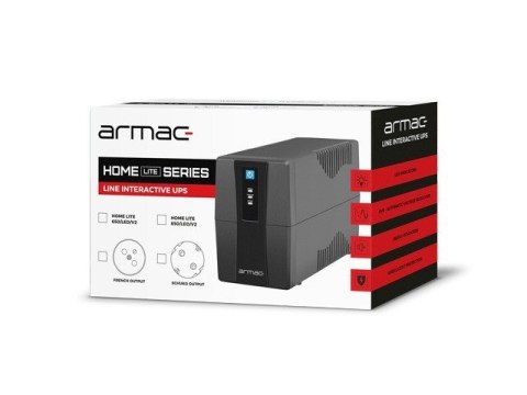 UPS ARMAC HOME LITE LINE-INT 2XSCHUKO HL850F/LEDV2 Armac