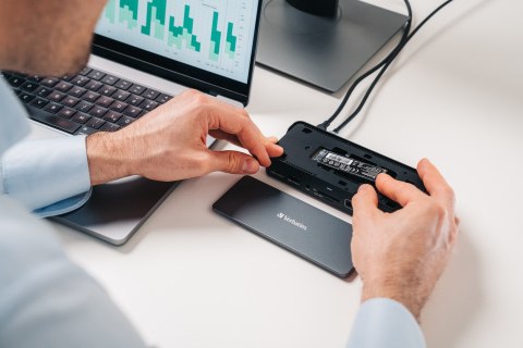 Verbatim CDS-15SSD Przewodowa USB 3.2 Gen 1 (3.1 Gen 1) Type-C Czarny, Szary Verbatim