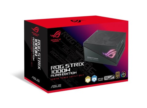 ASUS ROG Strix 1000W Gold Aura Edition moduł zasilaczy 20+4 pin ATX ATX Czarny ASUS