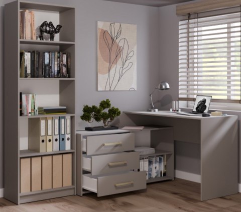 BIURKO NAROŻNE DANY GLINA KOMPLET TOP E SHOP