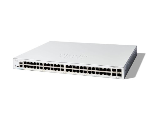 Cisco C1300-48T-4G łącza sieciowe Zarządzany L2/L3 Gigabit Ethernet (10/100/1000) Biały Cisco
