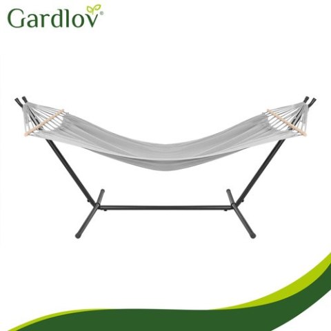 Hamak ogrodowy 200x150cm Gardlov ze stelażem 27293 ISO TRADE