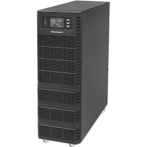 QOLTEC ZASILACZ AWARYJNY UPS 6KVA | 6000W | POWER FACTOR 1.0 | LCD | EPO | USB | ON-LINE Qoltec