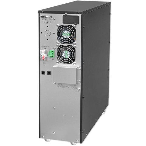 QOLTEC ZASILACZ AWARYJNY UPS 6KVA | 6000W | POWER FACTOR 1.0 | LCD | EPO | USB | ON-LINE Qoltec