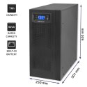 QOLTEC ZASILACZ AWARYJNY UPS ON-LINE | PURE SINE WAVE | 6KVA | 4.8KW | LCD | USB Qoltec