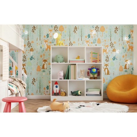 REGAŁ FIESTA 8P BIEL TOP E SHOP