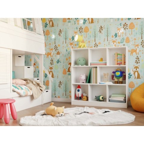 REGAŁ FIESTA 8P BIEL TOP E SHOP