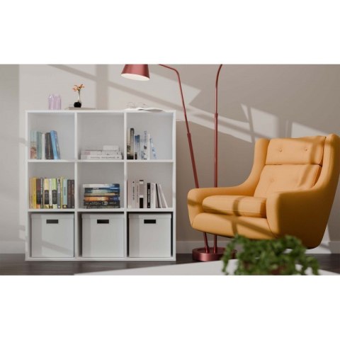 REGAŁ MALAX 3x3 H BIEL TOP E SHOP