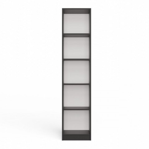 REGAŁ NA KSIĄŻKI 40 CM ANTRACYT TOP E SHOP