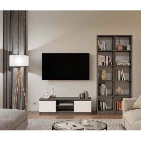 REGAŁ NA KSIĄŻKI 40 CM ANTRACYT TOP E SHOP