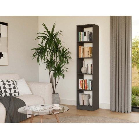 REGAŁ NA KSIĄŻKI 40 CM ANTRACYT TOP E SHOP