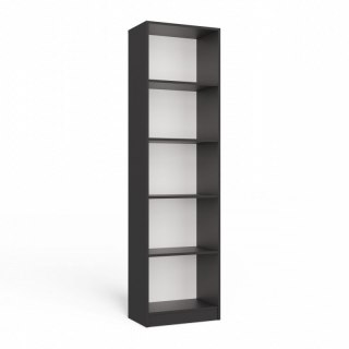 REGAŁ NA KSIĄŻKI 50 CM ANTRACYT TOP E SHOP