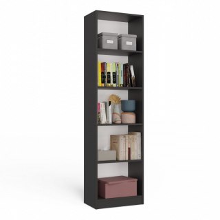REGAŁ NA KSIĄŻKI 50 CM ANTRACYT TOP E SHOP