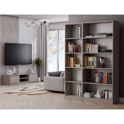 REGAŁ NA KSIĄŻKI 80 CM GLINA TOP E SHOP