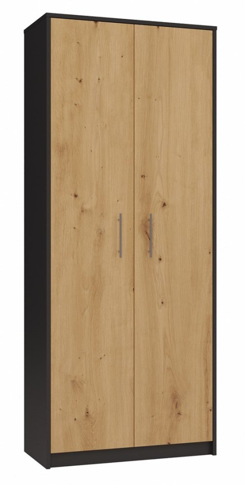 REGAŁ ZAMKNIĘTY OLIV 2D ANTRACYT/ARTISAN KOMPLET TOP E SHOP
