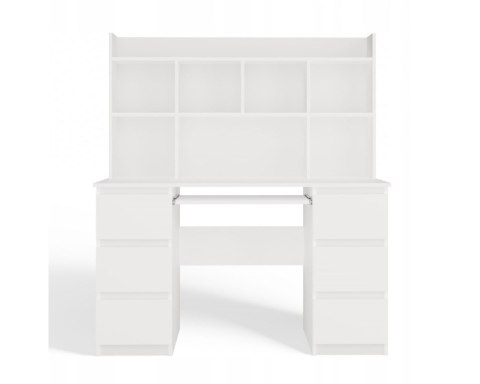 ZESTAW BIURKO KUBA + NADSTAWKA BIEL TOP E SHOP