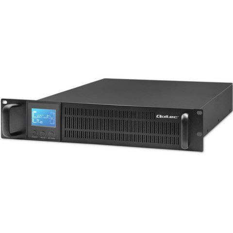 Zasilacz awaryjny UPS RACK Qoltec Pure Sine LCD 3000VA 2400W Qoltec
