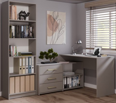 BIURKO NAROŻNE DANY GLINA KOMPLET TOP E SHOP