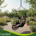Huśtawka - fotel wiszący 210cm czarny Gardlov GARDLOV