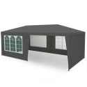 Namiot pawilon ogrodowy handlowy 3x6 m 6 ścianek szary MultiGarden MultiGarden