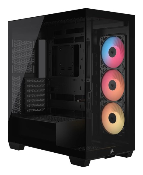 Obudowa Corsair 3500X RSR ARGB Tempered Glass Mid-Tower, Black Corsair