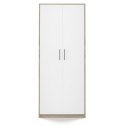 Szafa aktowa OLIV 2D 74x35xH180 sonoma/biały TOP E SHOP