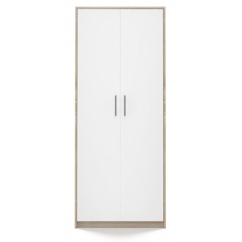 Szafa aktowa OLIV 2D 74x35xH180 sonoma/biały TOP E SHOP
