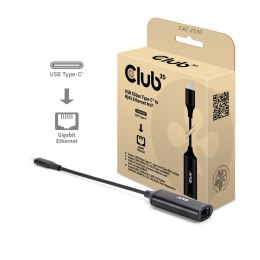 Adapter I/O USB-C do RJ45/M/F CAC-2530 CLUB3D Club 3D