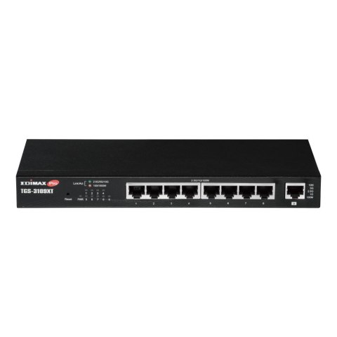Edimax TGS-3109XT przełącznik sieciowy Zarządzany 2.5G Ethernet (100/1000/2500) Desktop Czarny EDIMAX
