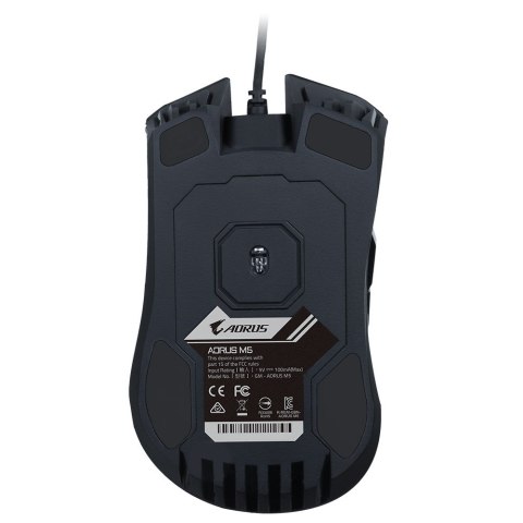 Gigabyte AORUS M5, mysz do gier, USB, optyczna, do 16000 DPI Gigabyte