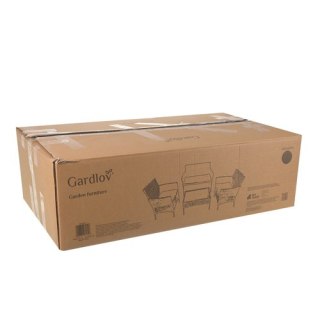 Meble ogrodowe rattanowe antracyt Gardlov 26907 GARDLOV