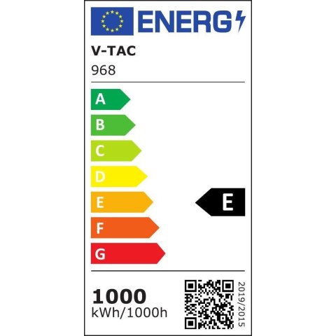 Naświetlacz LED V-TAC 1000W LED SAMSUNG CHIP czarny 120Lm/W 100st VT-1055 4000K 120000lm 5 lat gwarancji