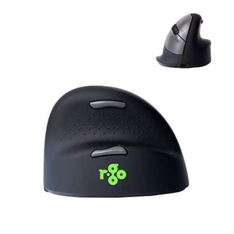 Ergonomiczna mysz R-Go Maus HE ergonomisch rechts Bluetooth mittel schwarz/sil retail No name