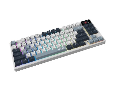Klawiatura do gier MSI FORGE GK600 TKL Wireless SKY Bezprzewodowa MSI