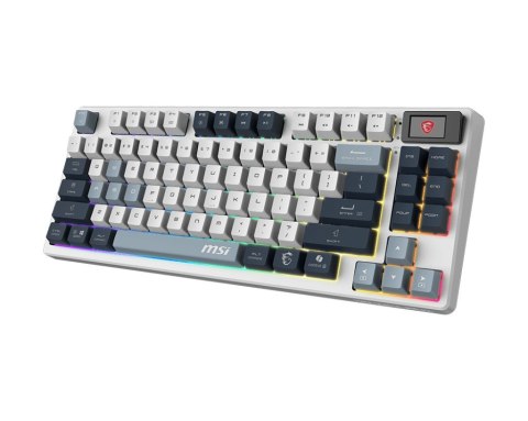 Klawiatura do gier MSI FORGE GK600 TKL Wireless SKY Bezprzewodowa MSI