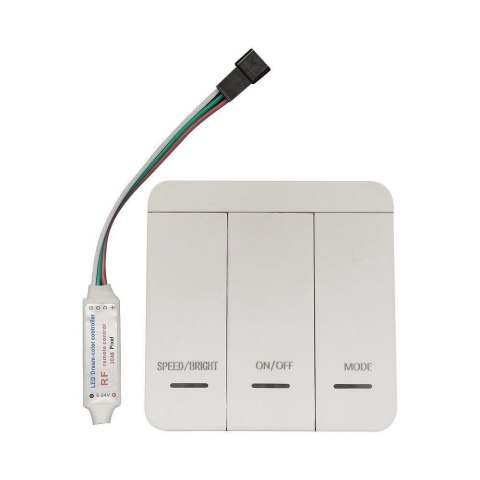 Kontroler sterownik ściemniacz V-TAC do taśm adresowalnych płynących SKU 23607 23608 23609