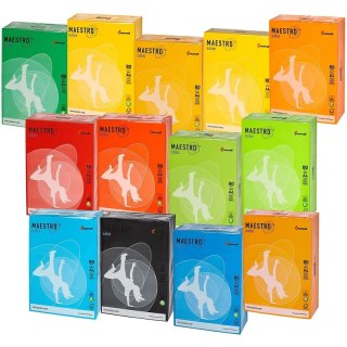 PAPIER MAESTRO COLOR A4/80g INTENS CZERWONY (500)